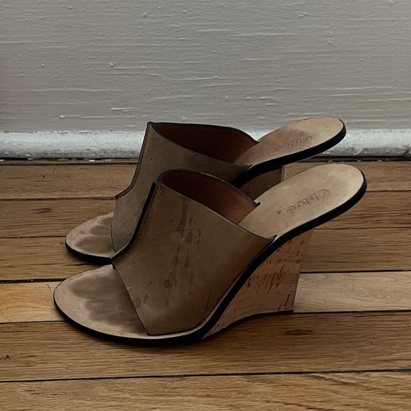 CHLOÉ Leather Slides - Picture 3 of 5